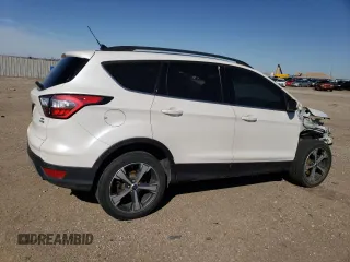 2018 Ford Escape SEL with VIN 1FMCU9HD6JUB52691, listed as a Copart auction lot 49399495 with 107,180 mi miles and Salvage Title. Bid and sale history available at carsss.com. Image 3.