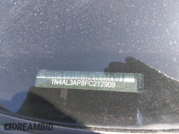 2015 Nissan Altima S z VIN 1N4AL3AP8FC212909, wystawiony jako IAAI lot #41740922 z przebiegiem 167 153 mil mil oraz . Historia ofert i sprzedaży dostępna na DreamBid. Obrazek 9.