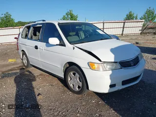 2000 Honda Odyssey EX z VIN 2HKRL1866YH525687, wystawiony jako IAAI lot #42299804 z przebiegiem 191 044 mil mil oraz . Historia ofert i sprzedaży dostępna na DreamBid. Obrazek 1.