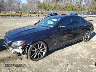 2020 Mercedes-Benz E with VIN WDDZF6BB8LA744473, listed as a Copart auction lot 86145534 with 75,444 mi miles and Salvage Title. Bid and sale history available at carsss.com. Image 1.