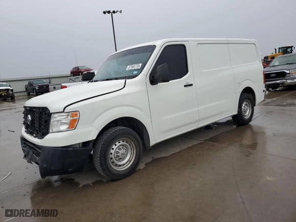 2018 Nissan NV Cargo SV with VIN 1N6BF0KYXJN806620, listed as a Copart auction lot 87955735 with 167,340 mi miles and Salvage Title. Bid and sale history available at carsss.com. Image 1.
