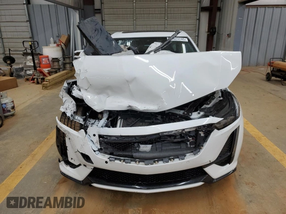 2024 Cadillac CT5 Sport z VIN 1G6DP5RK9R0108857, wystawiony jako Copart lot #41823745 z przebiegiem 19 402 mil mil oraz Szkody całkowita. Historia ofert i sprzedaży dostępna na DreamBid. Obrazek 5.