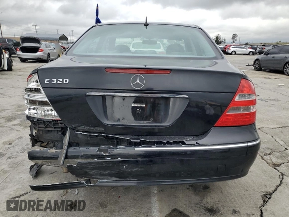 2003 Mercedes-Benz E-Class 3.2L with VIN WDBUF65J03A313146, listed as a Copart auction lot 48976185 with 258,237 mi miles and Salvage Title. Bid and sale history available at carsss.com. Image 6.