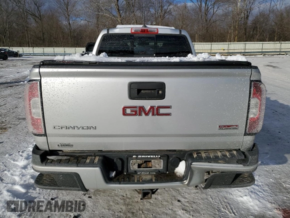 2015 GMC Canyon 4WD SLE with VIN 1GTG6BE37F1187705, listed as a Copart auction lot 87923705 with 111,254 mi miles and Salvage Title. Bid and sale history available at carsss.com. Image 6.