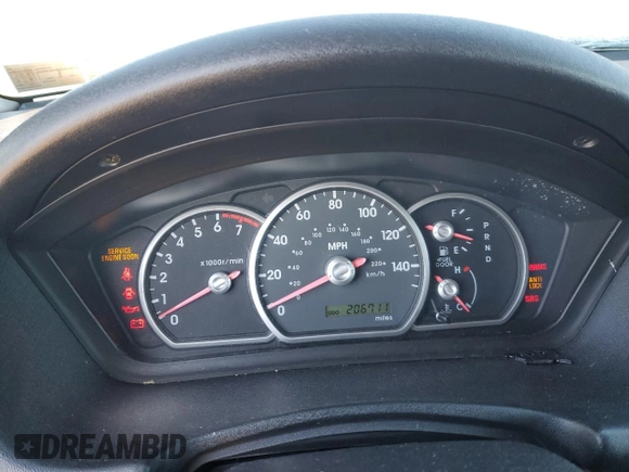2004 Mitsubishi Endeavor LS with VIN 4A4MN21S34E061035, listed as a Copart auction lot 43833575 with 206,711 mi miles and Salvage Title. Bid and sale history available at carsss.com. Image 9.