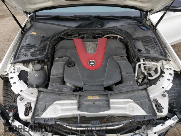 2016 Mercedes-Benz C 450 AMG with VIN 55SWF6EBXGU146728, listed as a Copart auction lot 51422965 with 170,712 mi miles and Salvage title. Bid and sale history available at DreamBid. Image 11.