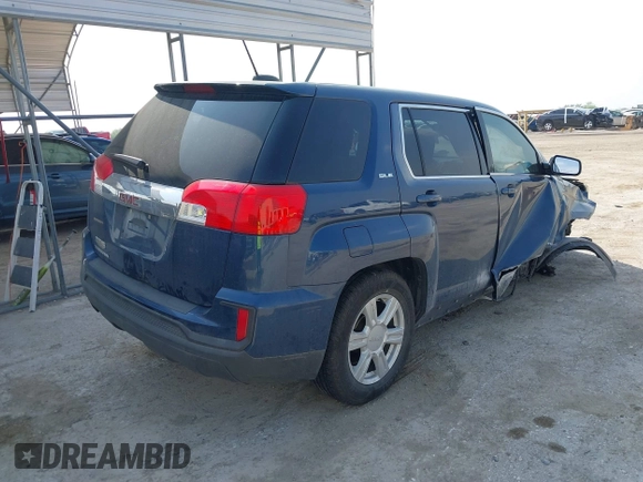2016 GMC Terrain SLE with VIN 2GKALMEK4G6358575, listed as a IAAI auction lot 41949444 with 139,580 mi miles. Bid and sale history available at carsss.com. Image 4.