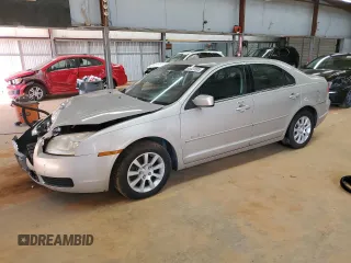 2008 Mercury Milan with VIN 3MEHM07Z68R616629, listed as a Copart auction lot 43820505 with 169,589 mi miles and Salvage Title. Bid and sale history available at carsss.com. Image 1.