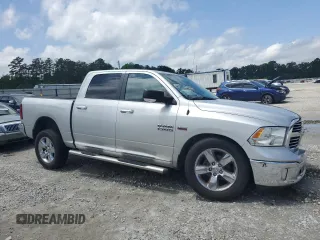 2016 Ram 1500 Lone Star with VIN 3C6RR6LT5GG382643, listed as a Copart auction lot 58139215 with 131,478 mi miles and Salvage title. Bid and sale history available at DreamBid. Image 4.