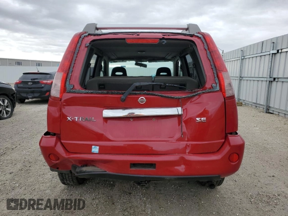 2006 Nissan X-Trail XE z VIN JN8BT08V06W201567, wystawiony jako Copart lot #73707064 z przebiegiem 298 525 mil mil oraz Szkody całkowita. Historia ofert i sprzedaży dostępna na DreamBid. Obrazek 6.