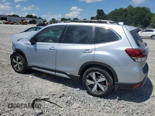 2021 Subaru Forester Touring with VIN JF2SKAXCXMH458971, listed as a Copart auction lot 64107045 with 59,672 mi miles and Salvage title. Bid and sale history available at DreamBid. Image 2.