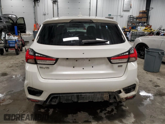 2021 Mitsubishi Outlander Sport SE with VIN JA4AJVAW2MU606670, listed as a Copart auction lot 43727945 with 96,730 mi miles and Salvage title. Bid and sale history available at DreamBid. Image 6.