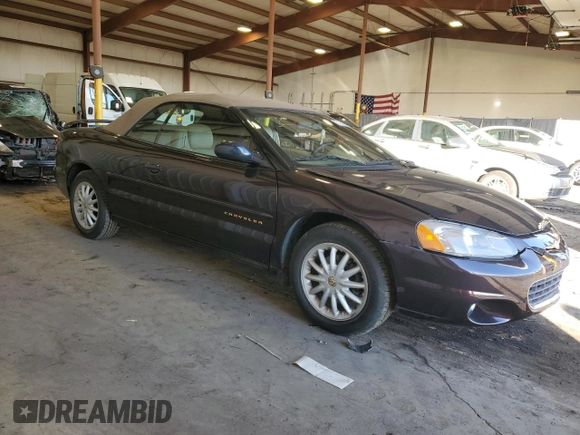 2003 Chrysler Sebring with VIN 1C3EL55TX3N564490, listed as a Copart auction lot 84219524 with 50,290 mi miles and Salvage Title. Bid and sale history available at DreamBid. Image 4.