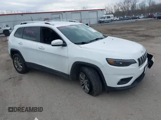 2019 Jeep Cherokee Altitude with VIN 1C4PJMLBXKD352384, listed as a IAAI auction lot 42059752 with 79,640 mi miles and . Bid and sale history available at DreamBid. Image 1.