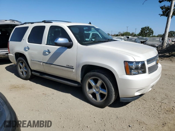 2012 Chevrolet Tahoe LTZ with VIN 1GNSKCE07CR202564, listed as a Copart auction lot 57683125 with 179,256 mi miles and Salvage title. Bid and sale history available at DreamBid. Image 4.