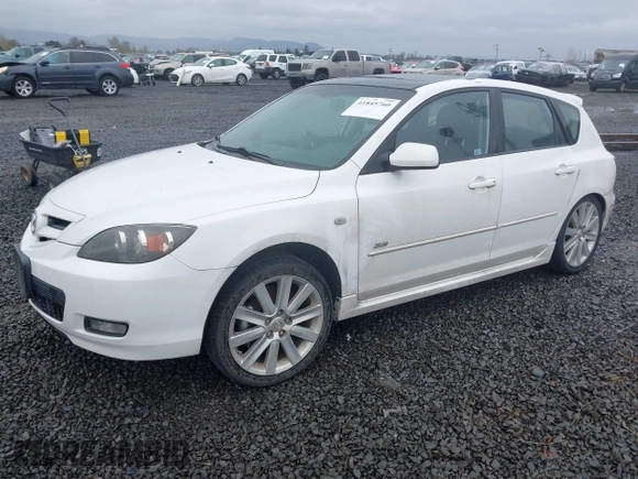 2008 Mazda Mazda3 s Sport with VIN JM1BK343381791106, listed as a IAAI auction lot 41845760 with 88,390 mi miles. Bid and sale history available at carsss.com. Image 18.