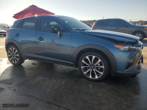 2019 Mazda CX-3 Touring with VIN JM1DKDC71K1446750, listed as a Copart auction lot 84006984 with 53,276 mi miles and Clean Title. Bid and sale history available at carsss.com. Image 4.
