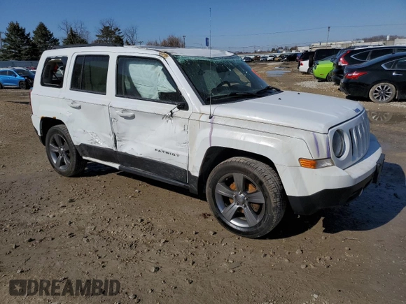 2014 Jeep Patriot High Altitude z VIN 1C4NJPFA0ED928189, wystawiony jako Copart lot #48682375 z przebiegiem 113 178 mil mil oraz Szkoda całkowita • Salvage title. Historia ofert i sprzedaży dostępna na DreamBid. Obrazek 4.