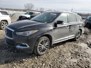 2016 Infiniti QX60 with VIN 5N1AL0MMXGC505220, listed as a Copart auction lot 46461375 with 42,404 mi miles and Salvage Title. Bid and sale history available at DreamBid. Image 1.