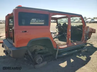 2003 Hummer H2 with VIN 5GRGN23U33H149114, listed as a Copart auction lot 71240604 with 0 mi miles and Salvage Title. Bid and sale history available at carsss.com. Image 3.