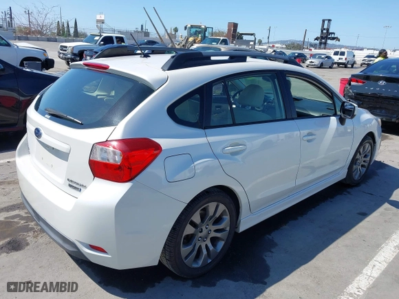 2013 Subaru Impreza Wagon 2.0i Sport Premium with VIN JF1GPAL68DH808139, listed as a IAAI auction lot 41992551 with 222,945 mi miles. Bid and sale history available at carsss.com. Image 4.