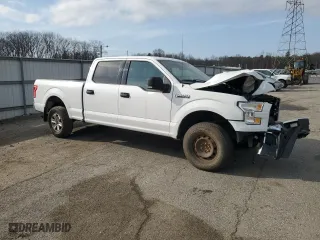 2015 Ford F-150 XLT w/HD Payload Pkg with VIN 1FTFW1EF9FKE25810, listed as a Copart auction lot 49225635 with 0 mi miles and Clean Title. Bid and sale history available at carsss.com. Image 4.