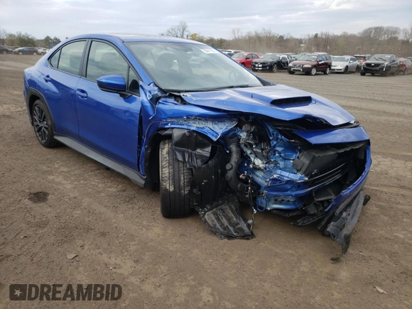 2024 Subaru WRX Premium with VIN JF1VBAH65R9803917, listed as a Copart auction lot 53911935 with 10,537 mi miles and Salvage title. Bid and sale history available at DreamBid. Image 4.
