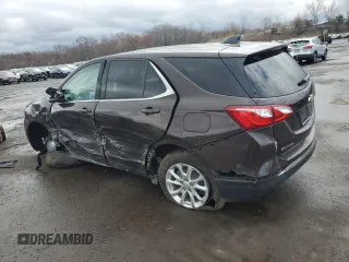 2020 Chevrolet Equinox LT with VIN 2GNAXUEV8L6231260, listed as a Copart auction lot 52151585 with 39,613 mi miles and Salvage Title. Bid and sale history available at DreamBid. Image 2.