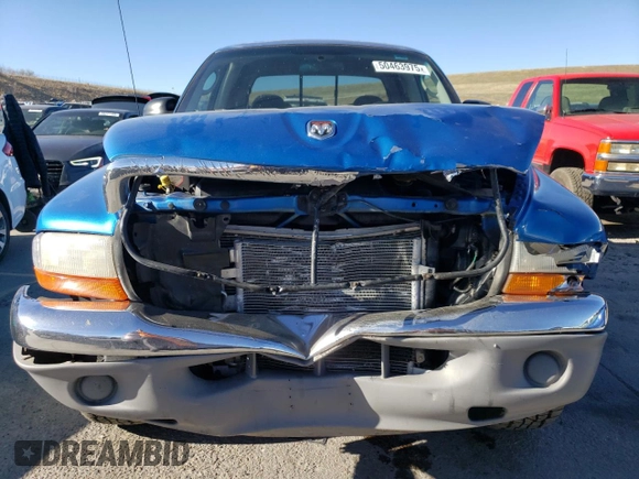 2001 Dodge Dakota Sport with VIN 1B7GG2AN71S112316, listed as a Copart auction lot 50463975 with 216,413 mi miles and Salvage Title. Bid and sale history available at carsss.com. Image 5.