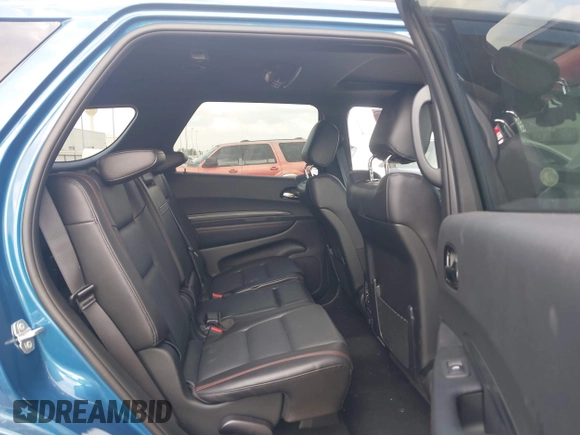 2025 Dodge Durango GT Plus with VIN 1C4RDJDG9SC517906, listed as a IAAI auction lot 42164264 with 1,247 mi miles and . Bid and sale history available at DreamBid. Image 8.