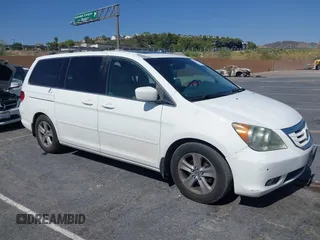 2009 Honda Odyssey Touring с VIN 5FNRL38969B033697, выставлен на аукционе IAAI как лот 42530775 с пробегом 191 698 миль миль и . История ставок и продаж доступна на DreamBid. Изображение 1.