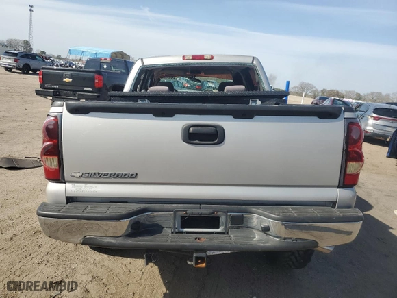 2007 Chevrolet Silverado 1500 Classic LS with VIN 2GCEC13V671171537, listed as a Copart auction lot 48032535 with 88,497 mi miles and Salvage Title. Bid and sale history available at carsss.com. Image 6.