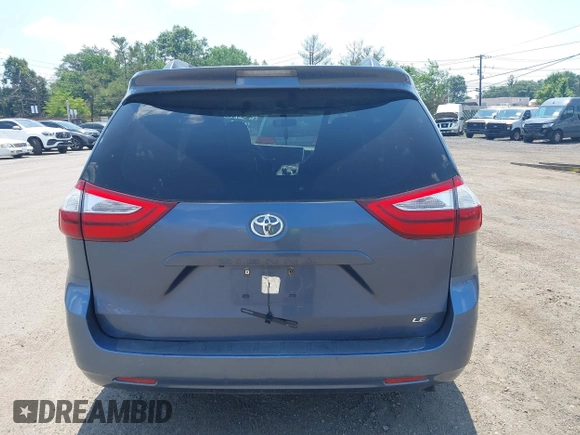 2015 Toyota Sienna LE AAS with VIN 5TDKK3DC1FS642029, listed as a IAAI auction lot 42618738 with 201,344 mi miles and . Bid and sale history available at DreamBid. Image 16.