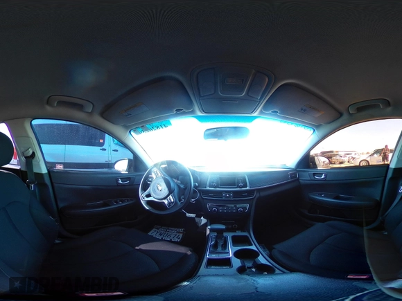 2017 Kia Optima LX with VIN 5XXGT4L30HG152700, listed as a IAAI auction lot 41826259 with 143,438 mi miles. Bid and sale history available at carsss.com. Image 18.