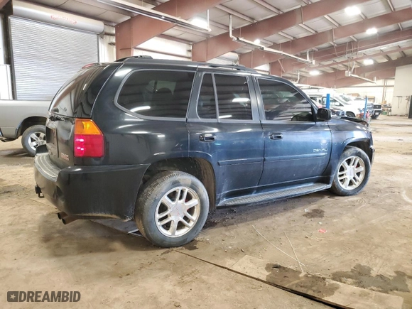 2006 GMC Envoy Denali with VIN 1GKET63M162221610, listed as a Copart auction lot 50590155 with 184,117 mi miles and Clean Title. Bid and sale history available at carsss.com. Image 3.