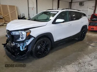 2022 GMC Terrain SLE z VIN 3GKALMEV4NL238326, wystawiony jako Copart lot #83573434 z przebiegiem 66 056 mil mil oraz Szkoda całkowita • Salvage title. Historia ofert i sprzedaży dostępna na DreamBid. Obrazek 1.