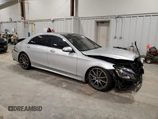 2020 Mercedes-Benz S S 560 with VIN WDDUG8GB8LA515559, listed as a Copart auction lot 81777104 with Not Provided miles and Salvage Title. Bid and sale history available at carsss.com. Image 4.