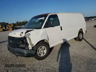 2007 Chevrolet Express Cargo z VIN 1GCFG15X071119589, wystawiony jako Copart lot #76114324 z przebiegiem 308 783 mil mil oraz Szkoda całkowita • Salvage title. Historia ofert i sprzedaży dostępna na DreamBid. Obrazek 1.