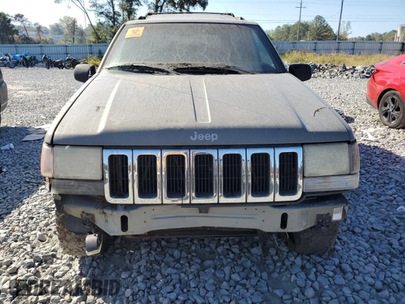1998 Jeep Grand Cherokee Laredo with VIN 1J4FX58S7WC179728, listed as a Copart auction lot 77372224 with 0 mi miles and Clean Title. Bid and sale history available at carsss.com. Image 5.