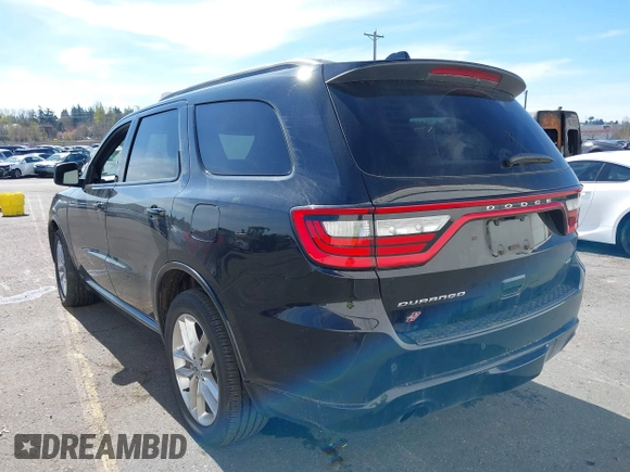 2024 Dodge Durango GT with VIN 1C4RDJDG0RC207475, listed as a IAAI auction lot 41880873 with 26,891 mi miles and . Bid and sale history available at DreamBid. Image 3.