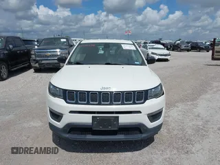 2018 Jeep Compass Sport with VIN 3C4NJCAB1JT151695, listed as a IAAI auction lot 42475636 with 77,607 mi miles and . Bid and sale history available at DreamBid. Image 12.