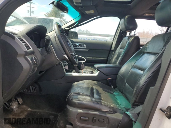 2014 Ford Explorer XLT with VIN 1FM5K8D88EGA10199, listed as a Copart auction lot 52526875 with 207,332 mi miles and Salvage Title. Bid and sale history available at DreamBid. Image 7.