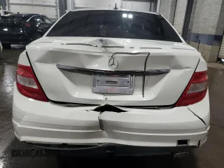 2010 Mercedes-Benz C 300 Sport with VIN WDDGF5EB2AR117652, listed as a Copart auction lot 48030515 with 113,327 mi miles and Salvage Title. Bid and sale history available at DreamBid. Image 6.
