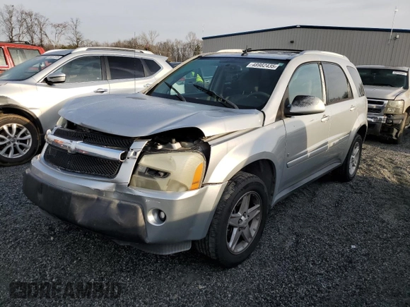 2006 Chevrolet Equinox LT with VIN 2CNDL63F266009922, listed as a Copart auction lot 48982435 with 182,947 mi miles and Salvage Title. Bid and sale history available at carsss.com. Image 1.