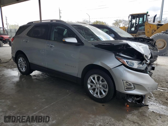 2018 Chevrolet Equinox LT with VIN 2GNAXSEVXJ6108982, listed as a Copart auction lot 52082785 with 80,161 mi miles and Salvage Title. Bid and sale history available at DreamBid. Image 4.