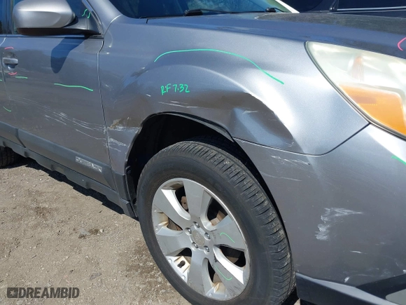 2010 Subaru Outback Premium All-Weather with VIN 4S4BRCCC6A3315421, listed as a IAAI auction lot 41888378 with 169,489 mi miles. Bid and sale history available at carsss.com. Image 6.