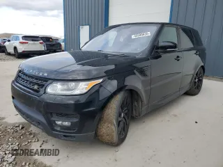2016 Land Rover Range Rover Sport HSE with VIN SALWR2PF8GA119370, listed as a Copart auction lot 45590635 with 121,233 mi miles and Clean Title. Bid and sale history available at DreamBid. Image 1.
