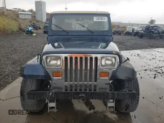 1991 Jeep Wrangler with VIN 2J4FY29S3MJ108717, listed as a Copart auction lot 75059044 with 202,413 mi miles and Salvage Title. Bid and sale history available at carsss.com. Image 5.
