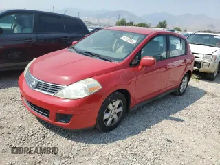 2007 Nissan Versa 1.8 S with VIN 3N1BC13E77L352733, listed as a Copart auction lot 65139024 with 206,606 mi miles and Clean Title. Bid and sale history available at carsss.com. Image 1.