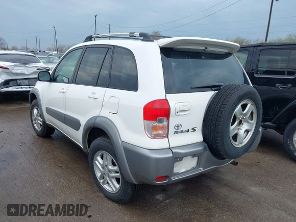 2003 Toyota RAV4 with VIN JTEGH20V730111000, listed as a IAAI auction lot 41955312 with 211,623 mi miles. Bid and sale history available at carsss.com. Image 3.